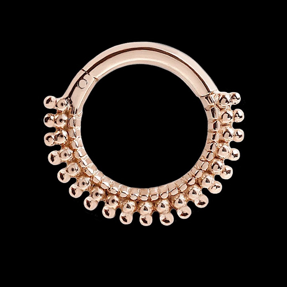 Limited Edition Wonder Lust Clicker By Maya Jewelry Solid 14k Gold